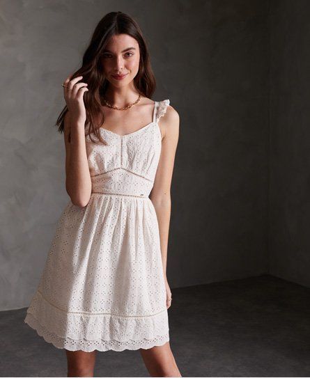 Women's Gia Cami Dress White - Size: 14