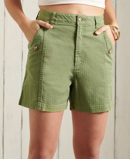 Women's Utility Shorts Green / Trekking Olive - Size: 12