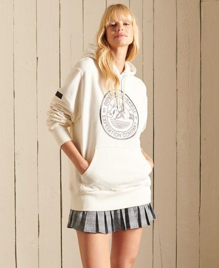 Women's Expedition Oversized Hood White / New Chalk - Size: M