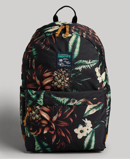 Women's Printed Montana Backpack Black / Black Pineapple Aop - Size: 1SIZE
