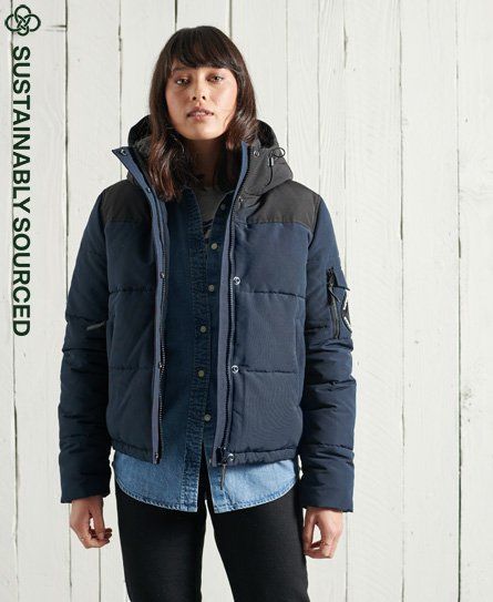 Women's Quilted Everest Jacket Navy / Eclipse Navy - Size: 16