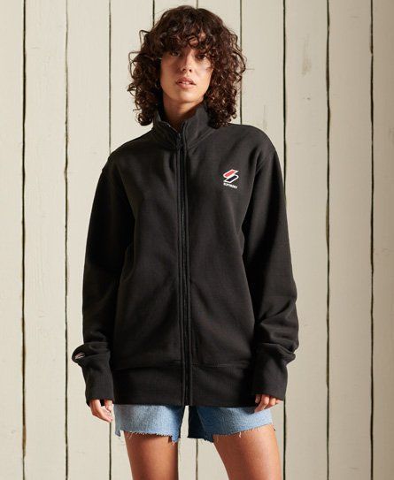 Women's Code Essential Loose Track Top Black - Size: L