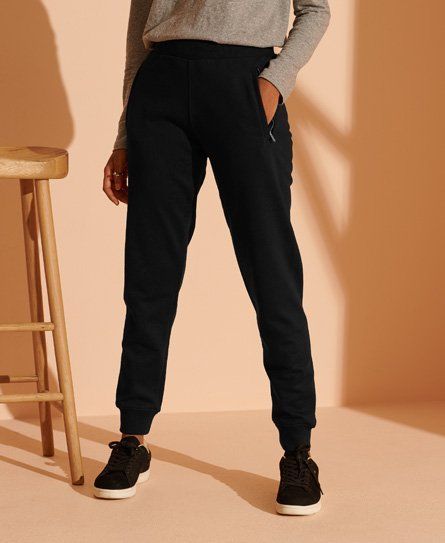 Women's Cult Studios Organic Cotton Track Pants Black - Size: 6