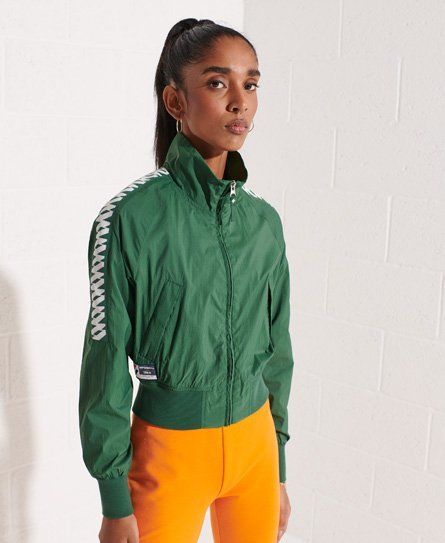 Women's Code Energy SD-Windrunner Jacket Green / Dark Green - Size: 12