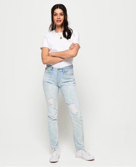 Women's Harper Boyfriend Jeans Blue / Barely Blue - Size: 24/30