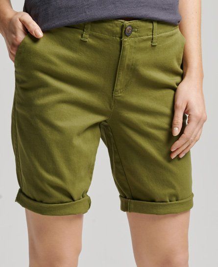 Women's City Chino Shorts Green / Capulet Olive - Size: 10
