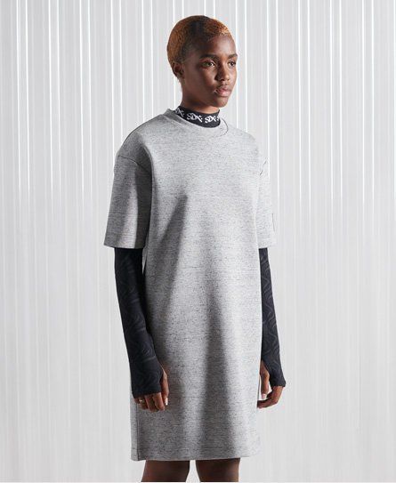 Women's Sdx Limited Edition Sdx Heavy T-Shirt Dress Grey / Sdx Grey Grit - Size: S/M