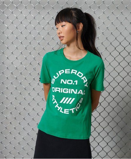 Women's Street Sport 7 Standard T-Shirt Green / Drop Kick Green - Size: 14