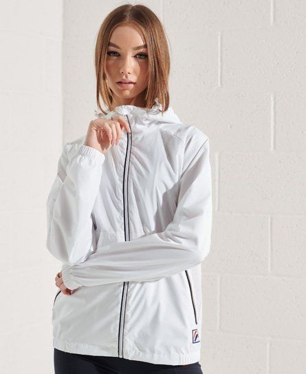 Women's Code Sport Lightweight Jacket White / Optic - Size: 12