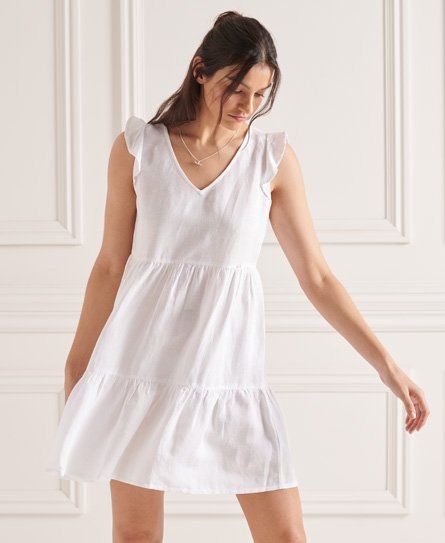 Women's Tinsley Tiered Dress White / Optic - Size: 10