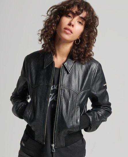 Women's Indie Club Jacket Black - Size: 12