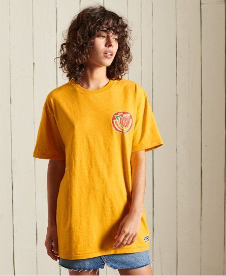 Women's Loose Fit Sushi Rollers T-Shirt Yellow / Utah Gold - Size: M