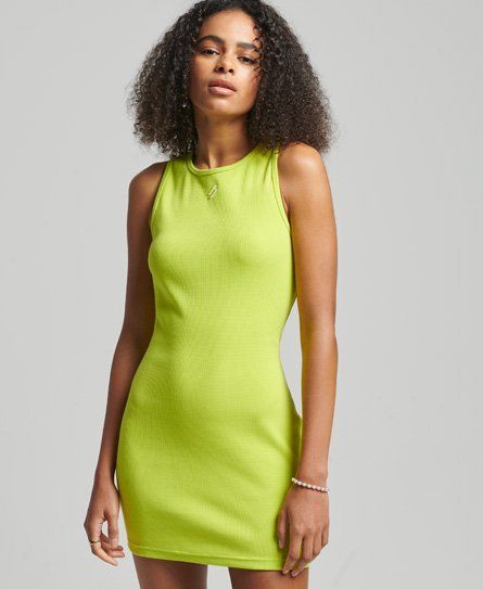 Women's Surplus Jersey Dress Green / Lime Green - Size: 10