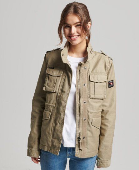 Women's Vintage M65 Jacket Tan / Canyon Sand - Size: 10