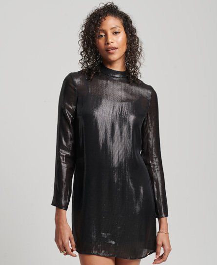 Women's Studios Sparkle Dress Black - Size: 6
