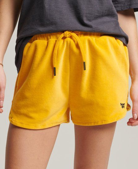 Women's Vintage Jersey Racer Shorts Yellow / Utah Gold - Size: 10