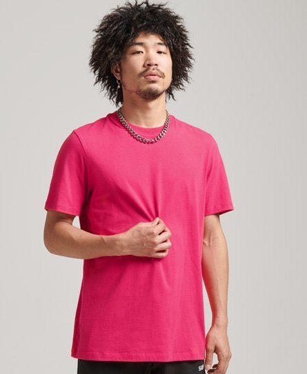 Women's Unisex Organic Cotton Essential T-Shirt Pink / Raspberry Pink - Size: XS