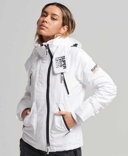 Women's Mountain SD-Windcheater Jacket White / Optic - Size: 16