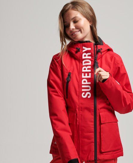 Women's Sport Ski Rescue Jacket Red / Carmine Red - Size: 12