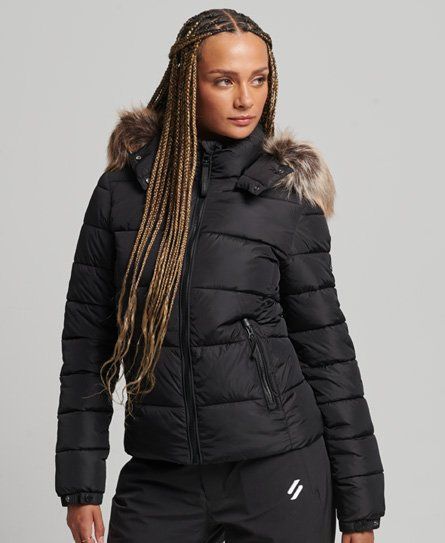 Women's Mountain Hood Fuji Luxe Jacket Black - Size: 8