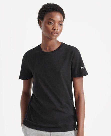 Women's Sport Train Core Short Sleeve T-Shirt Black - Size: 8