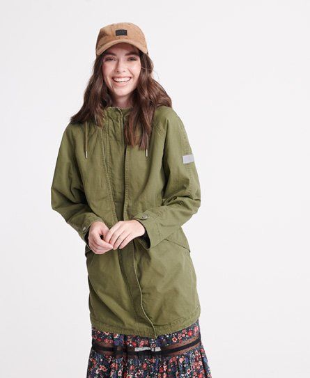 Women's Adventurer Parka Coat Green / Capulet Olive - Size: 10