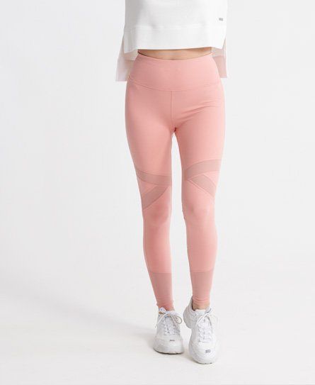 Women's Studio Leggings Pink / Rosette - Size: 14