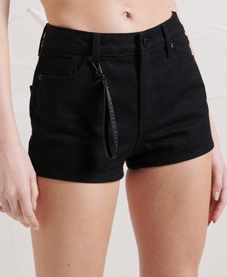 Women's Energy Paradise Denim Shorts Black - Size: 28