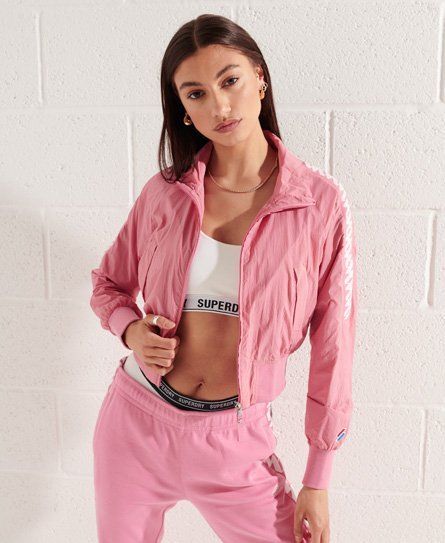 Women's Code Energy SD-Windrunner Jacket Pink / Montauk Blush - Size: 16
