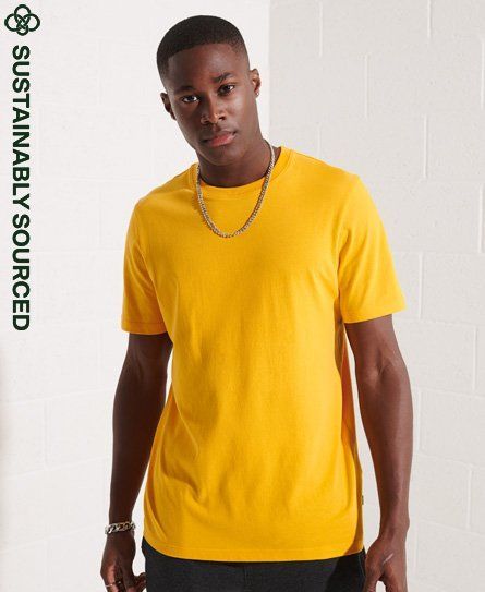 Women's Unisex Organic Cotton Essential T-Shirt Yellow / Utah Gold - Size: XL