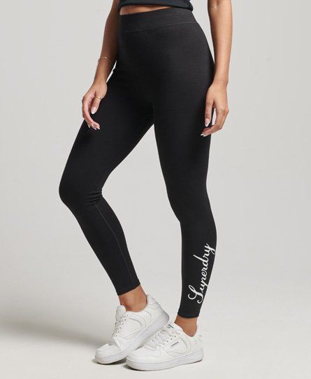 Women's Heritage Leggings Black - Size: 12