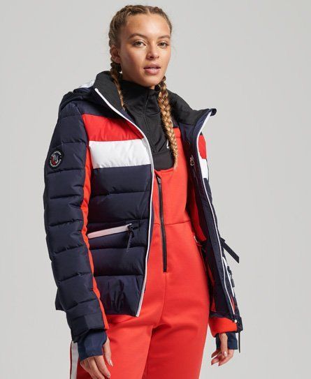 Women's Sport Alpine Revive Puffer Jacket Navy / Rich Navy - Size: 16