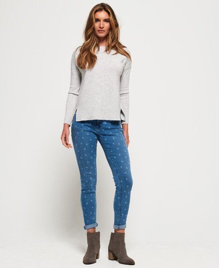 Women's Women's Cassie Skinny Jeans, Blue, Size: 24/32