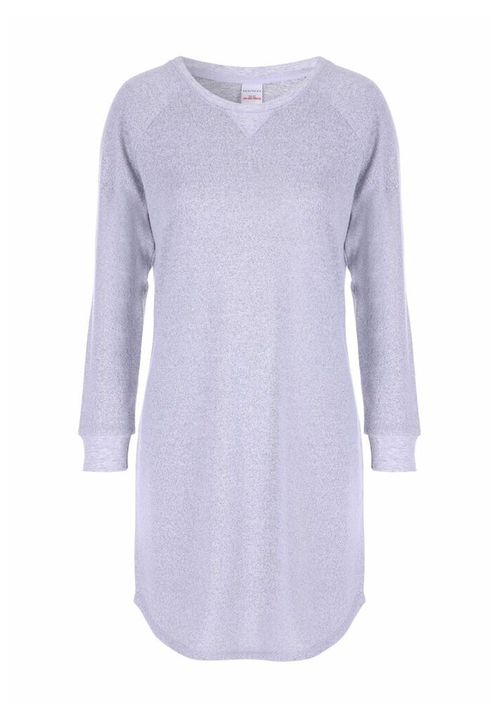 Womens Grey Soft Touch Nightdress