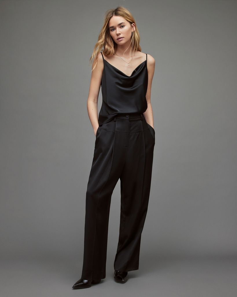 AllSaints Norah High-Rise Relaxed Trousers