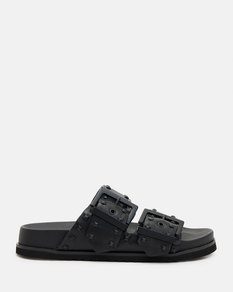 AllSaints Sian Leather Studded Sandals