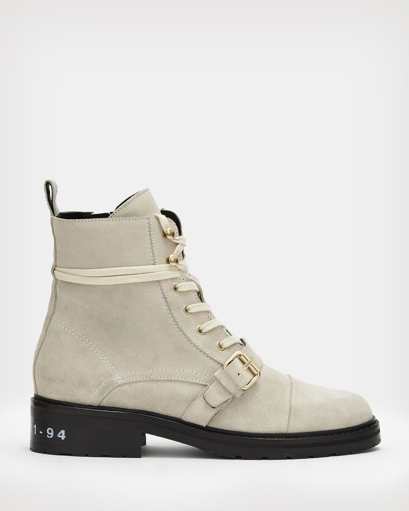 AllSaints Donita Suede Stamp Boots