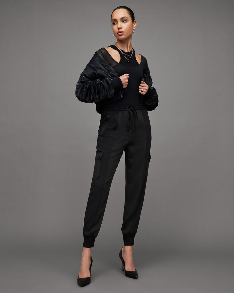 AllSaints Maddie High-Rise Cargo Trousers