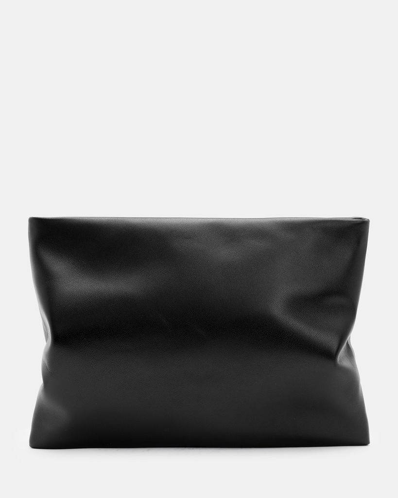 AllSaints Bettina Leather Clutch Bag