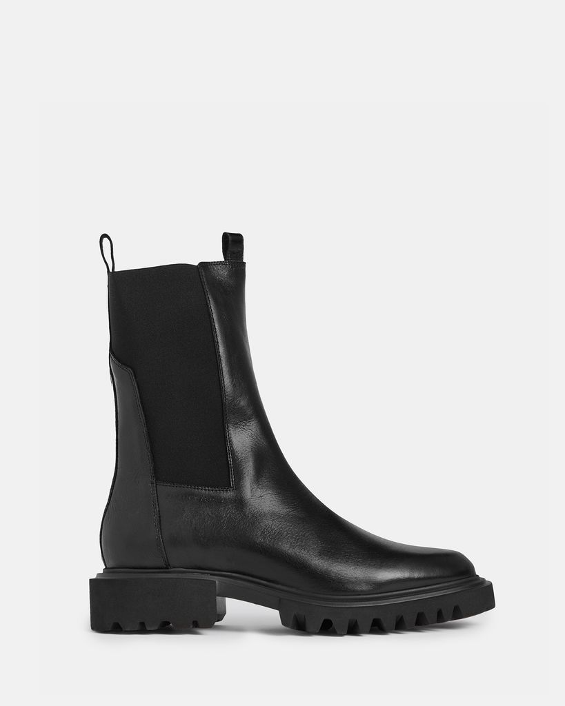 AllSaints Hallie Leather Boots