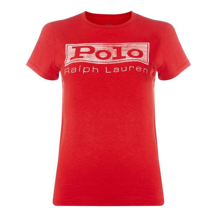Polo Ralph Lauren Faded Logo T-Shirt - Red