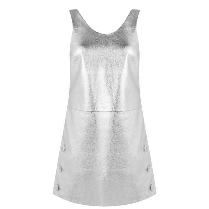 PRADA Mini Dress - Silver