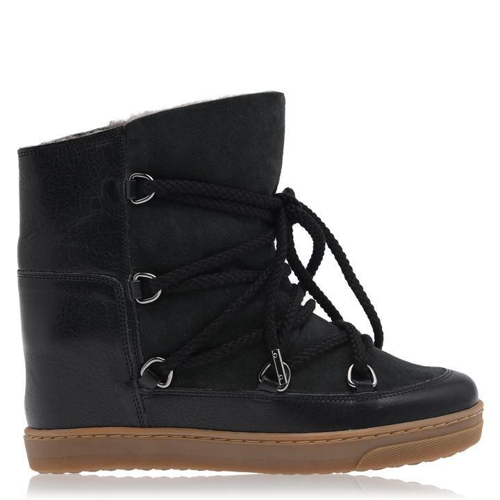 Isabel Marant Etoile Nowles Snow Boots - Black 01BK