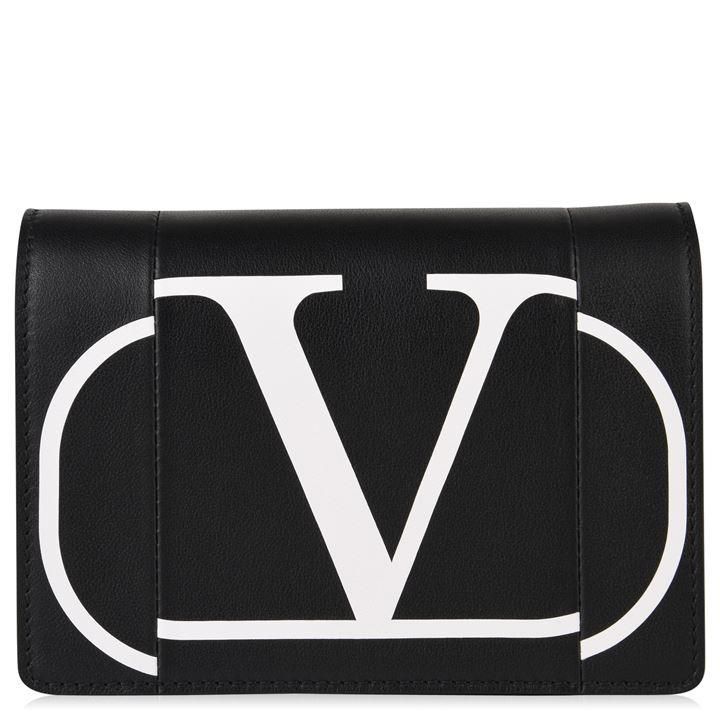 Valentino Garavani Vlogo Chain Bag - Black