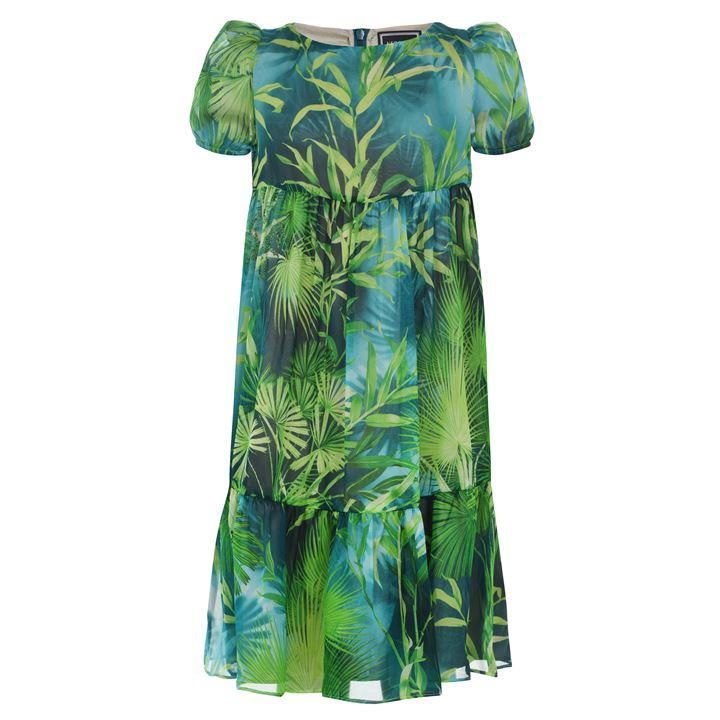 VERSACE Jungle Dress - Green