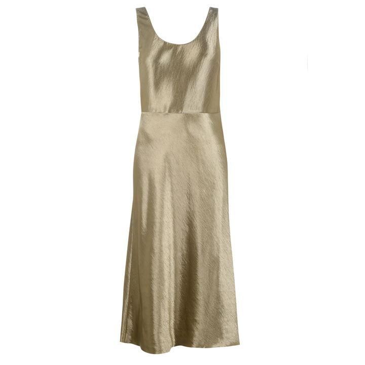 VINCE Gold Slip Dress - Gold