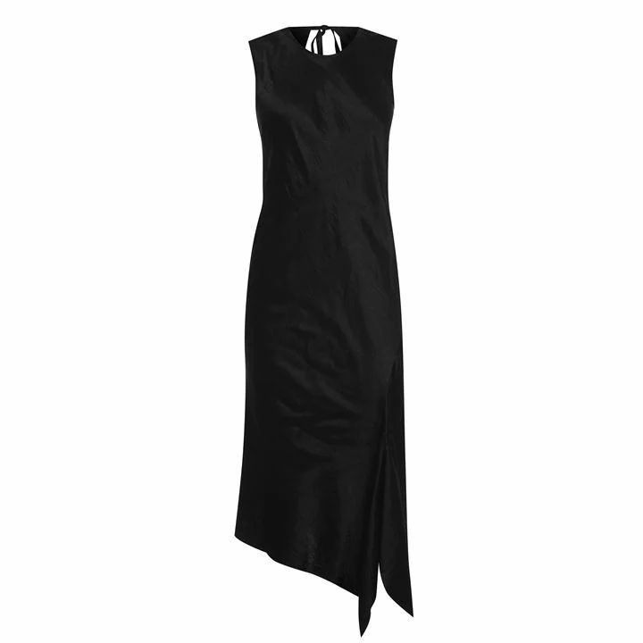 Ann Demeulemeester Silk Dress - Black