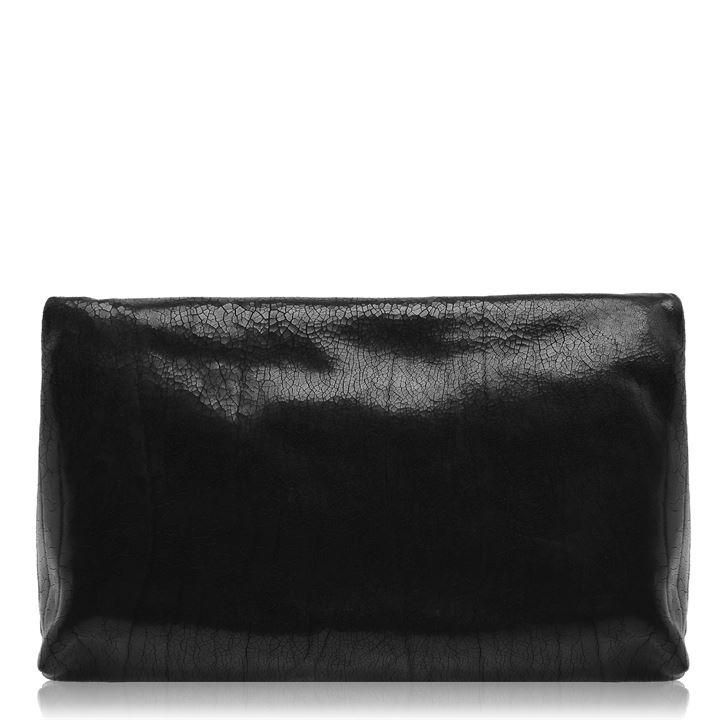 Ann Demeulemeester Folded Clutch Bag - Corteccia Black