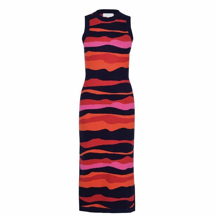 Never Fully Dressed Wave Knit Dress - Multi