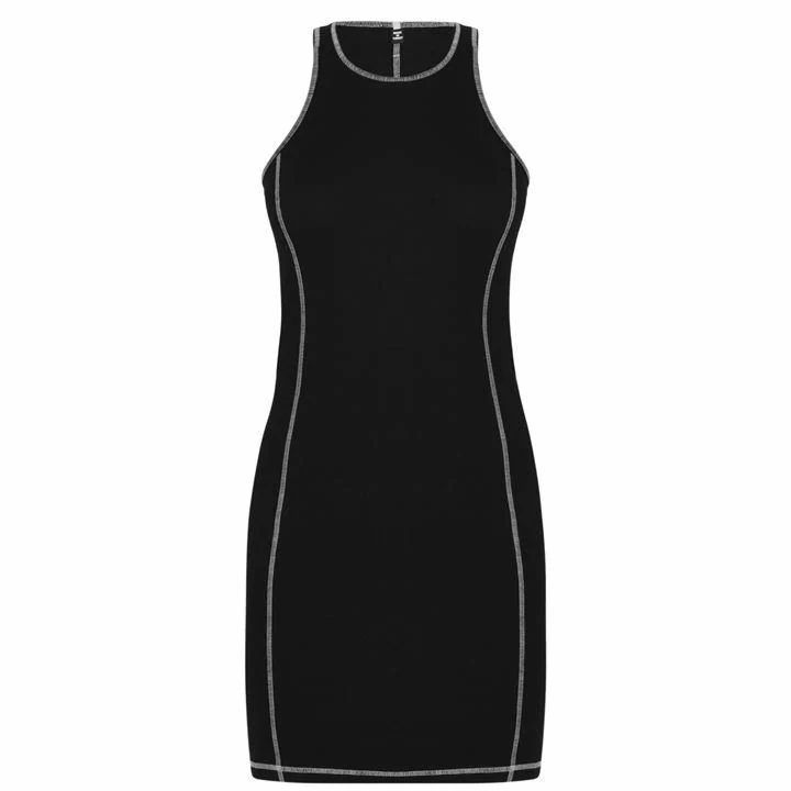 MCQ Slouch Midi Dress - Black